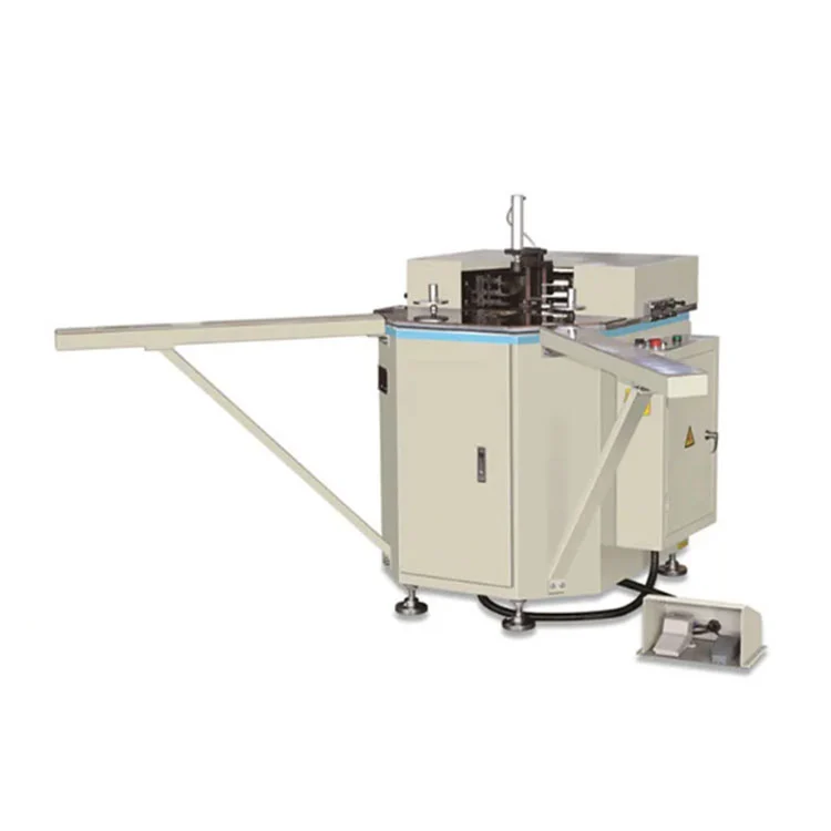 100mm * 3500mm Mașină de combinare a colțului de fereastră din aluminiu cu două capete