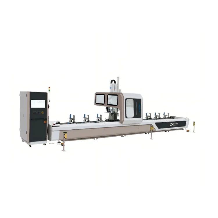 Centru de frezare de foraj perete cortina CNC cu 4 axe