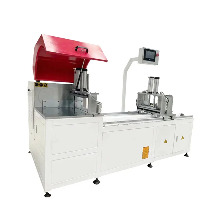 Ferăstrău circular CNC pentru profile industriale din aluminiu