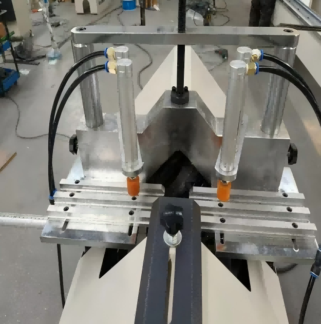 Ferăstrău de înaltă precizie, cu două capete, UPVC, pentru ferăstrău de tăiere a mărgelelor pentru geamuri din PVC, pentru fabricarea ușilor și ferestrelor din PVC
