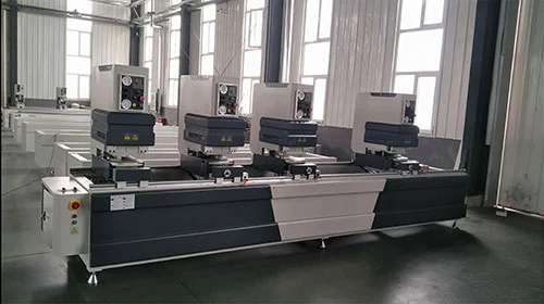 PVC UPVC Colorful Windows Profile Seamless Welding Machines with 4 Heads
