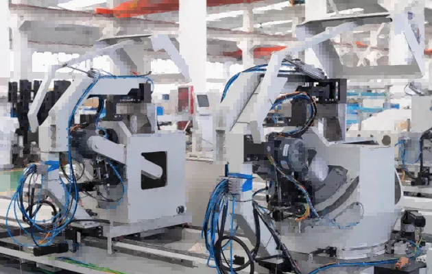 Ferăstrău de onglet compus CNC cu 5 axe de calitate industrială